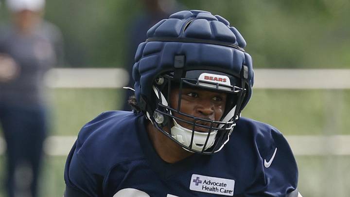 Chicago Bears running back Deion Hankins