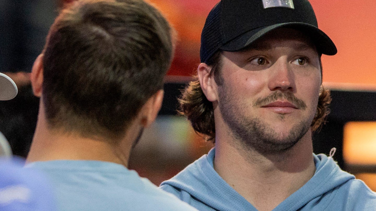Josh Allen has stealth Hailee Steinfeld shout out at bachelor party golf shenanigans