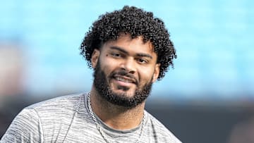 Carolina Panthers tight end Tommy Tremble