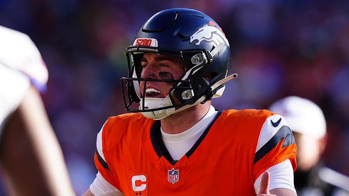 Denver Broncos quarterback Bo Nix 
