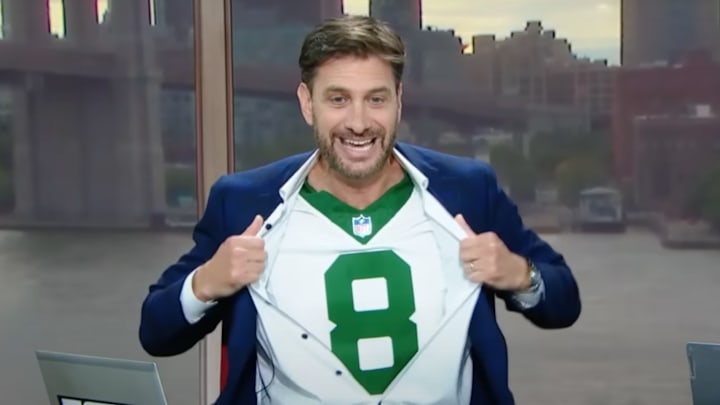 Mike Greenberg during happier times way back in September. Mike Greenberg during happier times way back in September.
