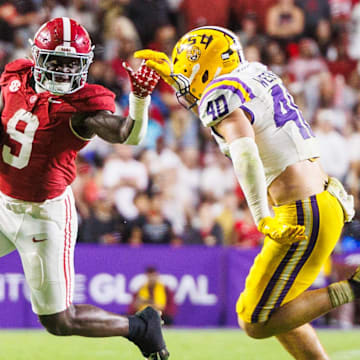 Alabama and LSU headline the Week 11 slate of rivalry games in college football.