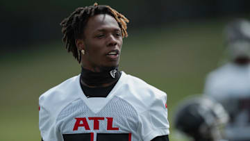 Atlanta Falcons rookie cornerback Cobee Bryant is competing for a roster spot after going undrafted this spring.