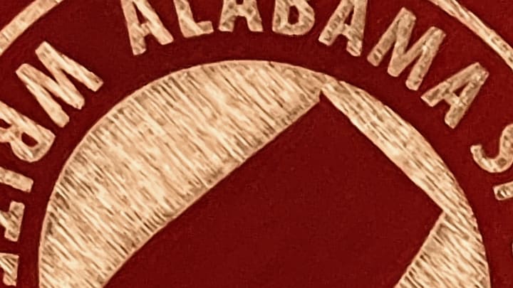 Alabama Sports Writers Association awards logo, red 