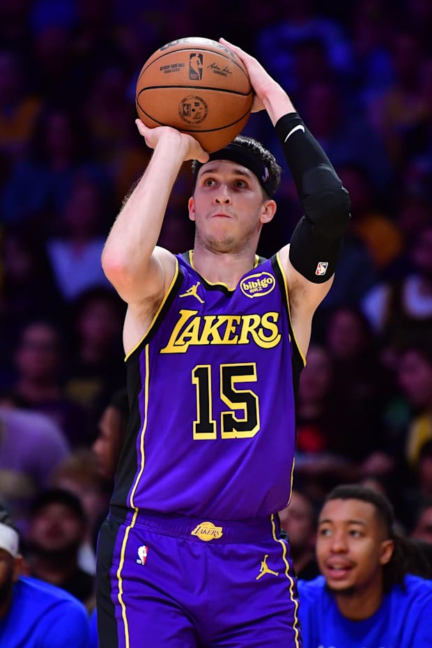 Los Angeles Lakers guard Austin Reaves