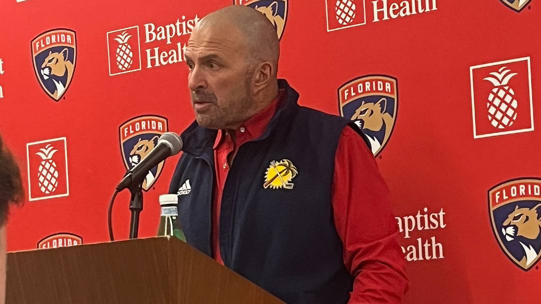 Florida Panthers General Manager Bill Zito