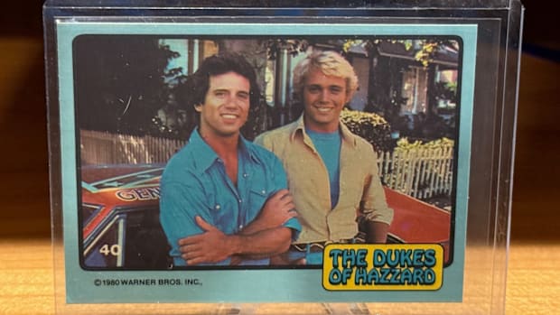 1980 Donruss Dukes of Hazzard Bo and Luke Duke