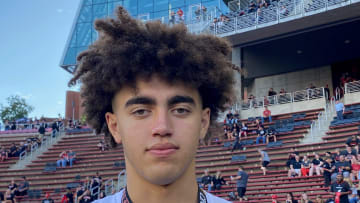 Malachi Moreno, a 6-11, 210-pound four-star center from Great Crossing HS in Georgetown, Kentucky visited UC and Nippert Stadium Saturday, Sept. 16.