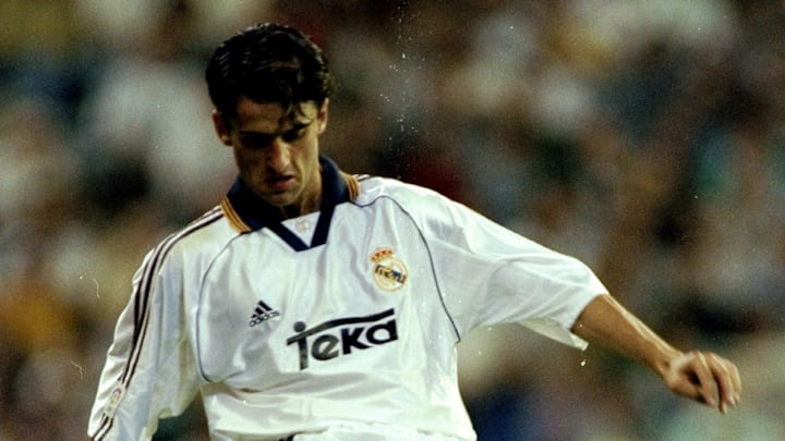Real Madrid v Barcelona Christian Panucci of Real Madrid