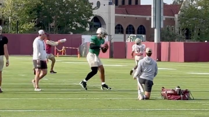 Florida State practice featured a water gun this week.