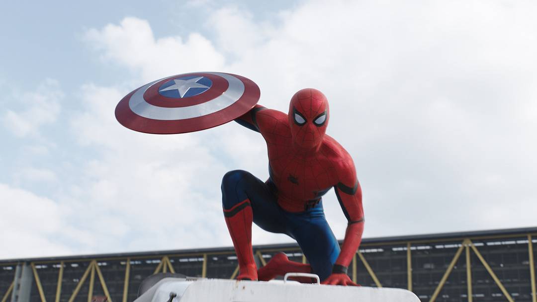 Marvel's Captain America: Civil War..Spider-Man/Peter Parker (Tom Holland)..Photo Credit: Film Frame..© Marvel 2016 Marvel's Captain America: Civil War..Spider-Man/Peter Parker (Tom Holland)..Photo Credit: Film Frame..© Marvel 2016