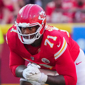 Chiefs offensive tackle Josh Simmons landed on the injured reserve list.