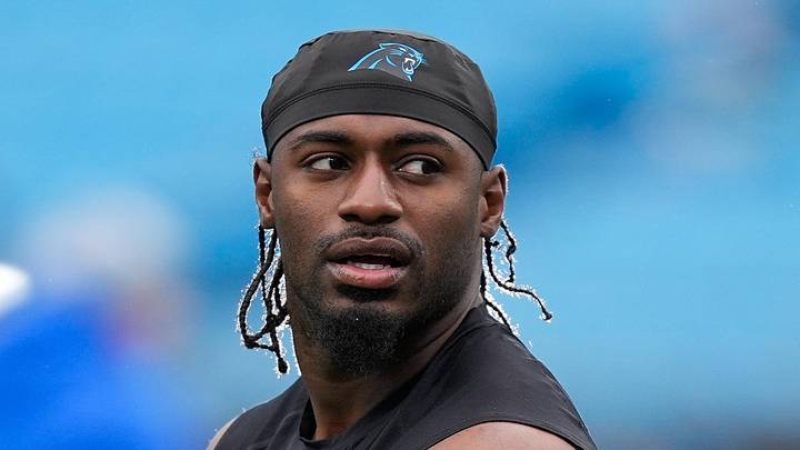 Carolina Panthers wide receiver Xavier Legette