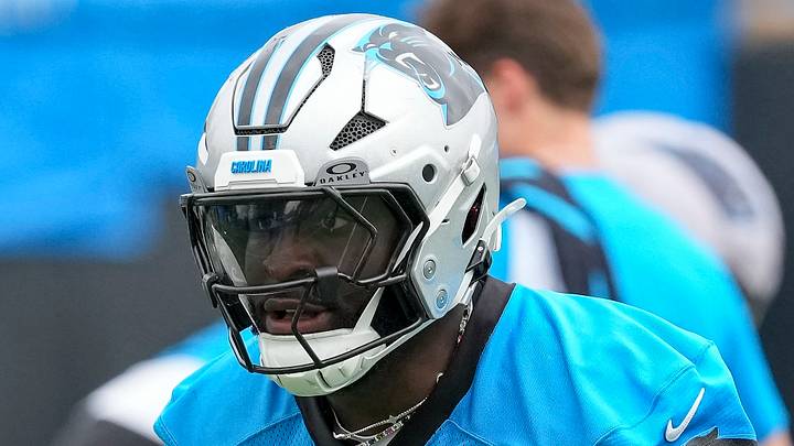 Carolina Panthers linebacker Claudin Cherelus 
