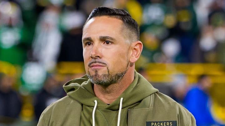 Green Bay Packers head coach Matt LaFleur