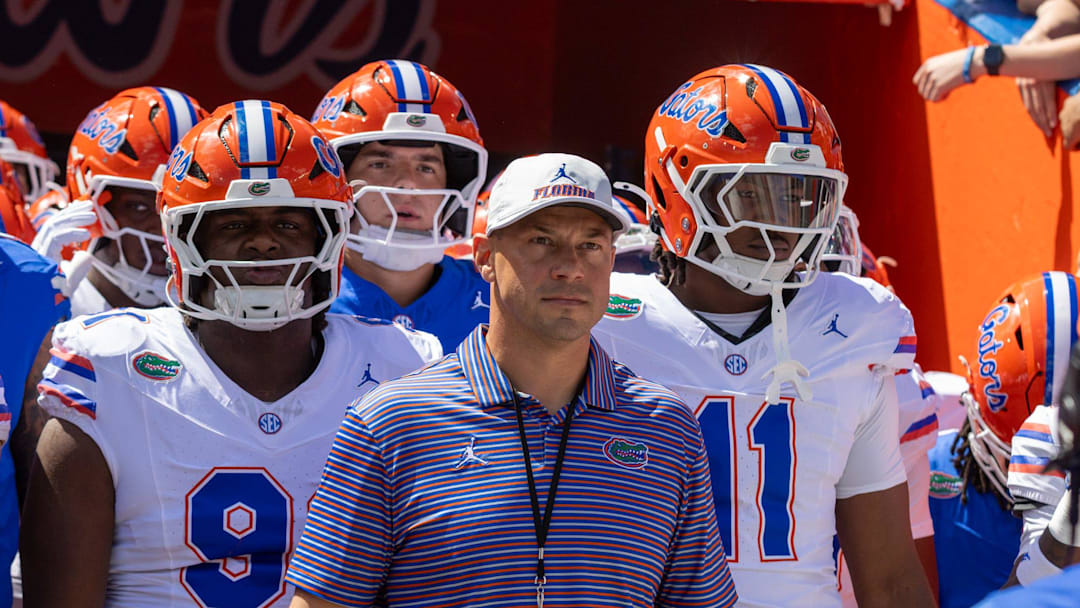 Florida head coach Jon Sumrall praised the defensive line after Saturday's spring game.
