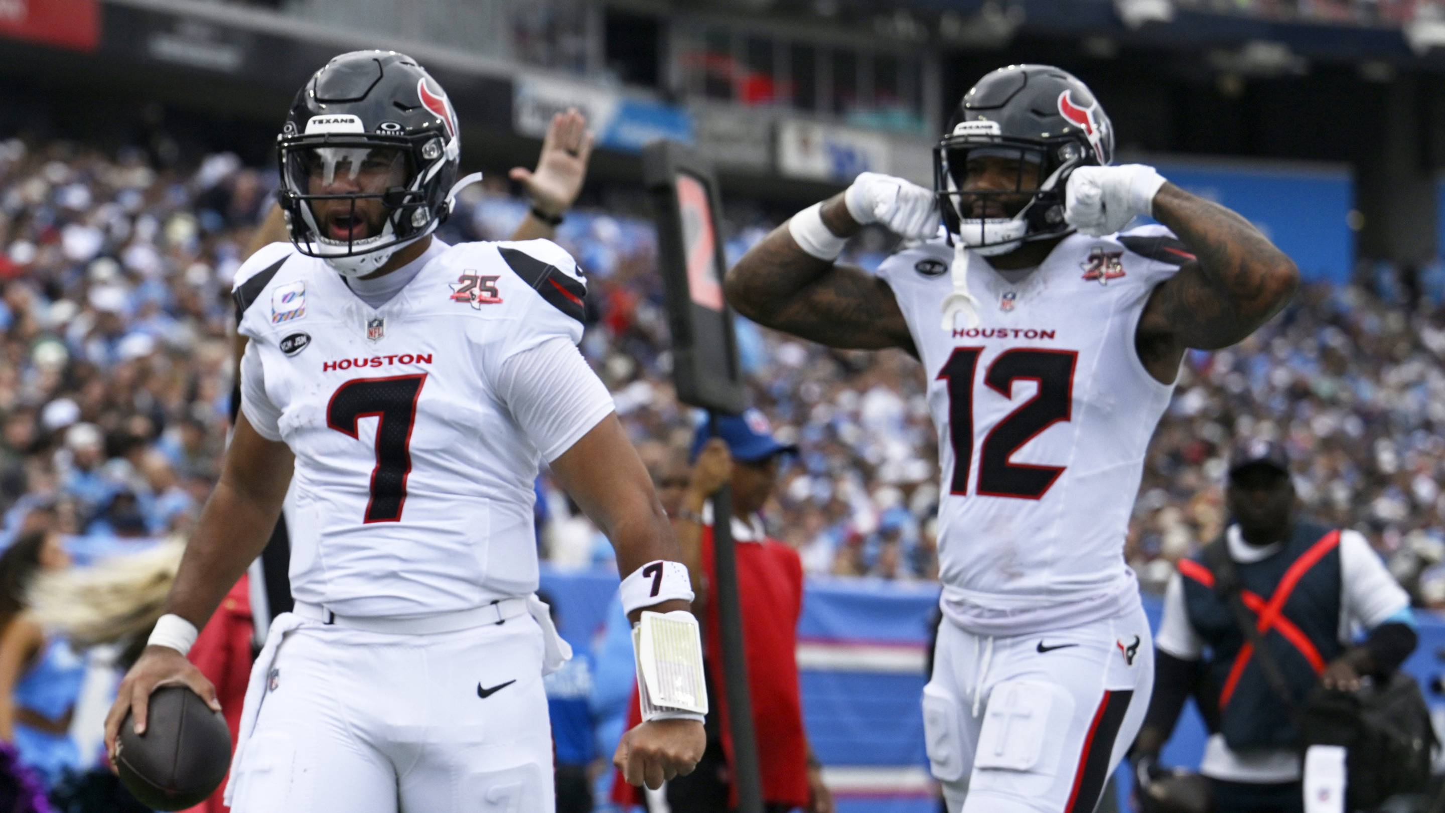 The Texans’ 26-3 destruction of the Titans came with 9 winners and 4 losers