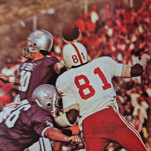Willie Harper in action against Kansas State.