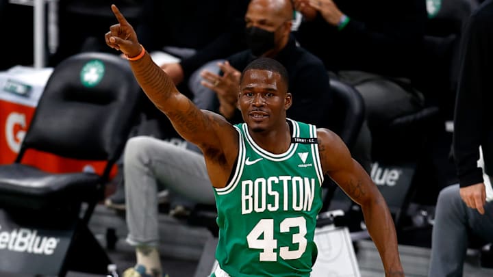 Boston Celtics wing Javonte Green.