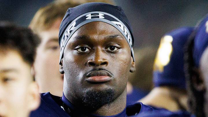 Notre Dame running back Jeremiyah Love