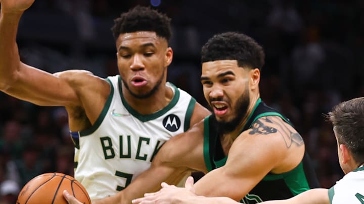 Boston Celtics, Giannis Antetokounmpo, Jayson Tatum, NBA Trade Rumors, Jayson Tatum injury, Milwaukee Bucks
