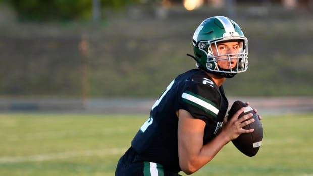 Senior Jayce Nixon will be the starting quarterback this season for Venice High.