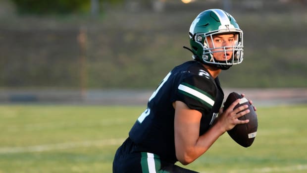 Senior Jayce Nixon will be the starting quarterback this season for Venice High.