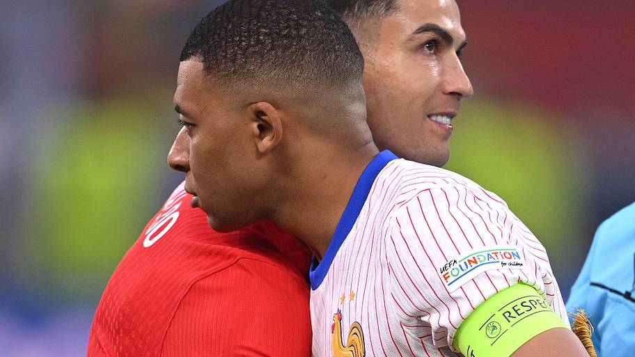 Cristiano Ronaldo, Kylian Mbappé