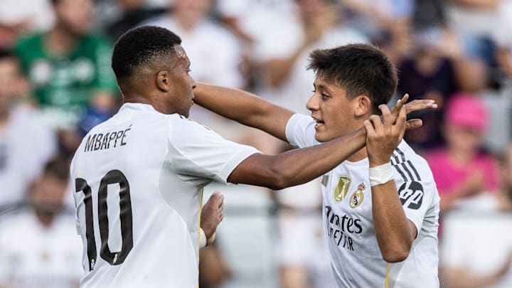 K. Mbappé et A. Güler - Real Madrid K. Mbappé et A. Güler - Real Madrid