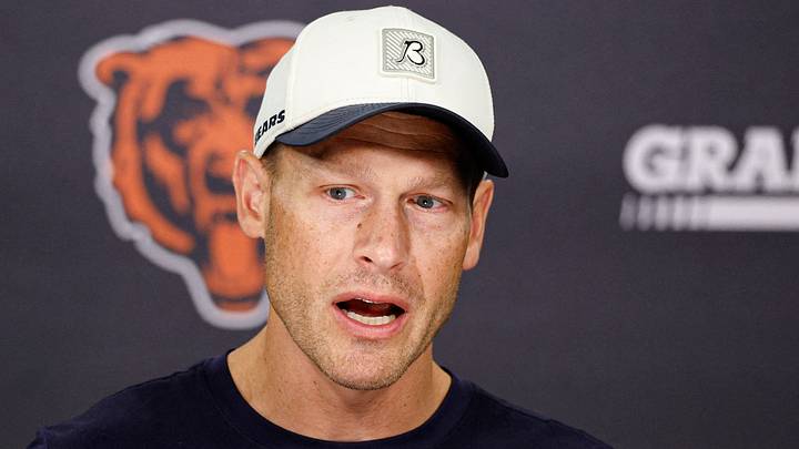 Chicago Bears head coach Ben Johnson 