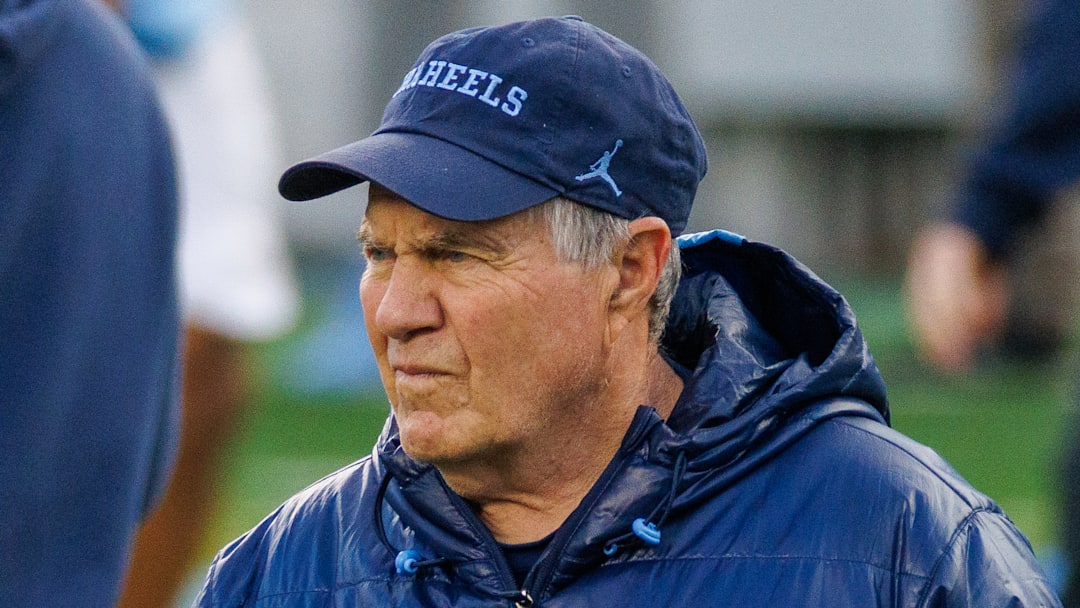 North Carolina head coach Bill Belichick