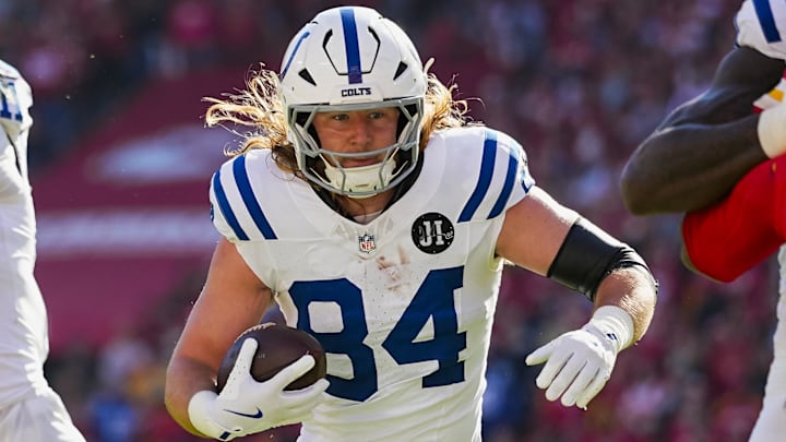 Indianapolis Colts tight end Tyler Warren faces the San Francisco 49ers in Week 16. Indianapolis Colts tight end Tyler Warren faces the San Francisco 49ers in Week 16.