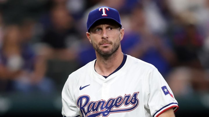 Texas Rangers pitcher Max Scherzer is set to be a free agent after the season. Should the Atlanta Braves be interested?