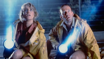 Laura Dern and Bob Peck in ‘Jurassic Park’