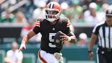 Cleveland Browns quarterback Dillon Gabriel
