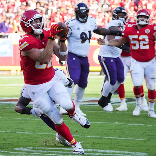 Kansas City Chiefs tight end Travis Kelce
