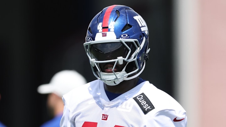 New York Giants linebacker Demetrius Flannigan-Fowles has struggled to stay healthy this season. New York Giants linebacker Demetrius Flannigan-Fowles has struggled to stay healthy this season.
