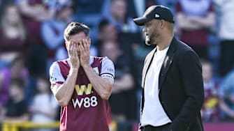 Burnley were relegated from the Premier League in 2024.