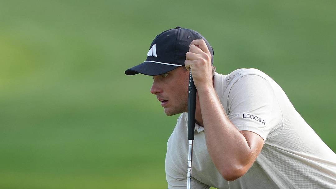 Ludvig Aberg has come close in majors but is in a position to perhaps finally win one Sunday at a wide-open PGA Championship.