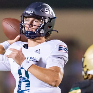 Cole Bergeron and St. Thomas More rallied to win their first game