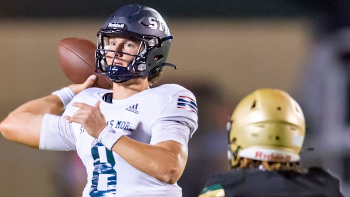 Cole Bergeron and St. Thomas More rallied to win their first game