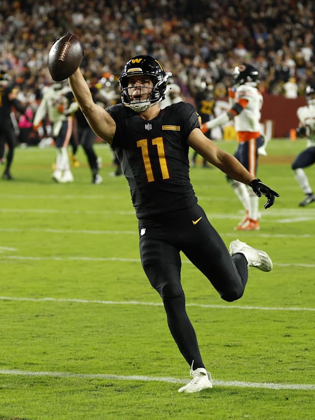 Washington Commanders wide receiver Luke McCaffrey (11)