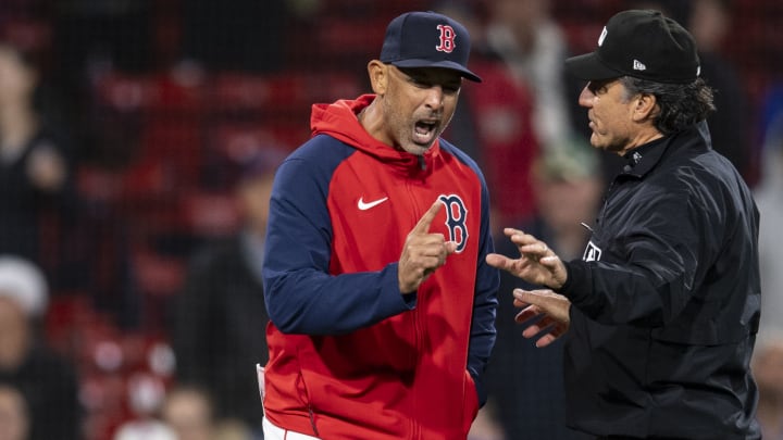 Boston Red Sox manager Alex Cora