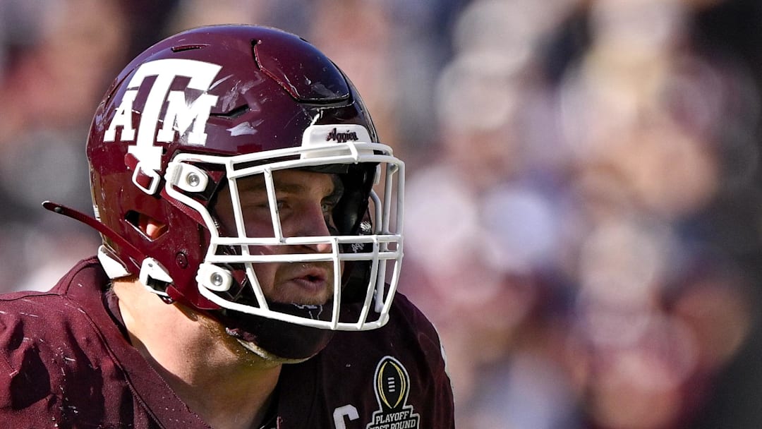Texas A&M Aggies offensive lineman Trey Zuhn III could be a tackle-to-center convert.