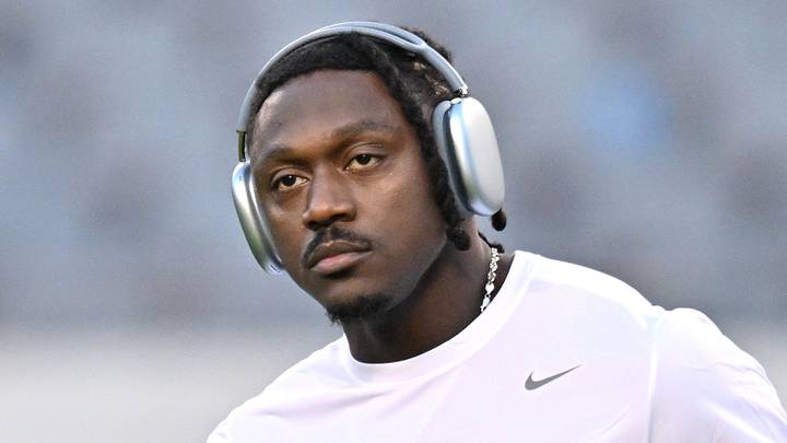 New England Patriots wide receiver A.J. Brown (1).