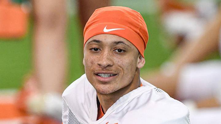 Clemson cornerback Avieon Terrell 