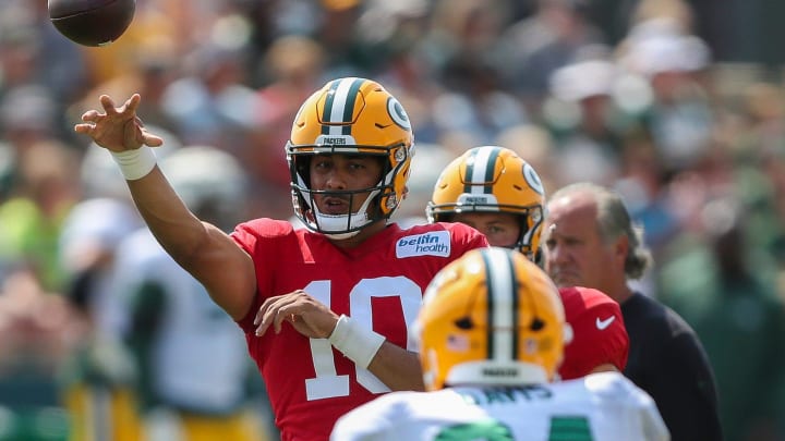 Green Bay Packers quarterback Jordan Love