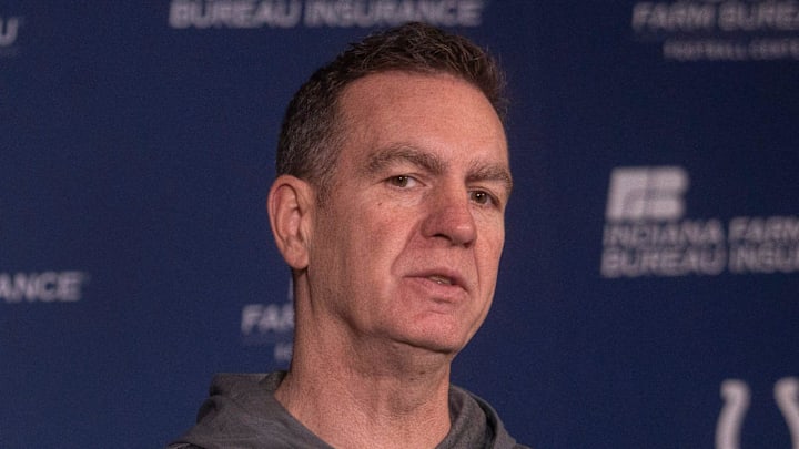 Indianapolis Colts Defensive Coordinator Lou Anarumo speaks