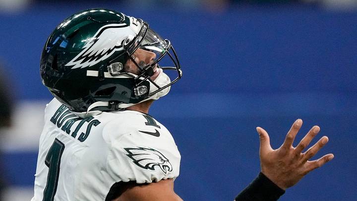 Philadelphia Eagles quarterback Jalen Hurts