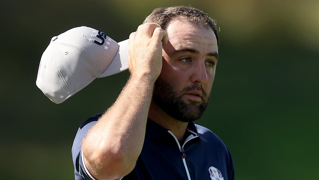 Scottie Scheffler has yet to a win a point in this Ryder Cup.